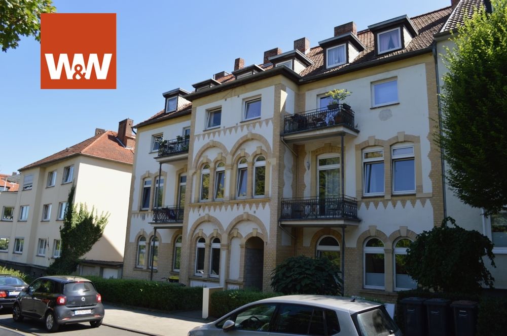 Immobilienangebot - Kassel - Alle - +++ Schöne Altbauwohnung in beliebter Lage an der Karlsaue mit Balkon und Einbauküche +++