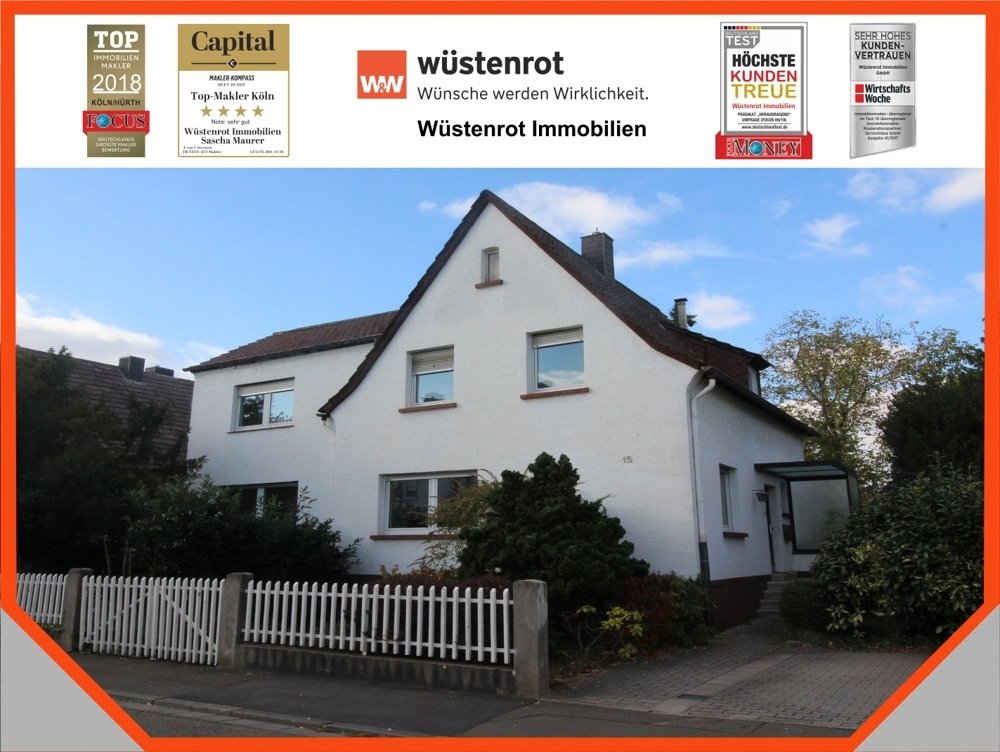 Immobilienangebot - Bad Kreuznach - Haus - VERKAUFT: Bad Kreuznach: Großzügiges Einfamilienhaus mit tollem Garten und Garage in beliebter Wohnlage.