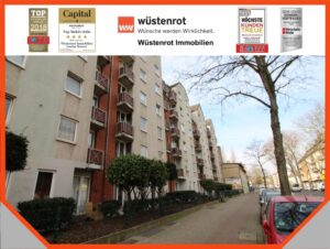 Immobilienangebot - Düsseldorf - Wohnung - VERKAUFT: Zentral und Top gepflegt! Helles Appartement mit kleinem Balkon und Tiefgaragen-Stellplatz!