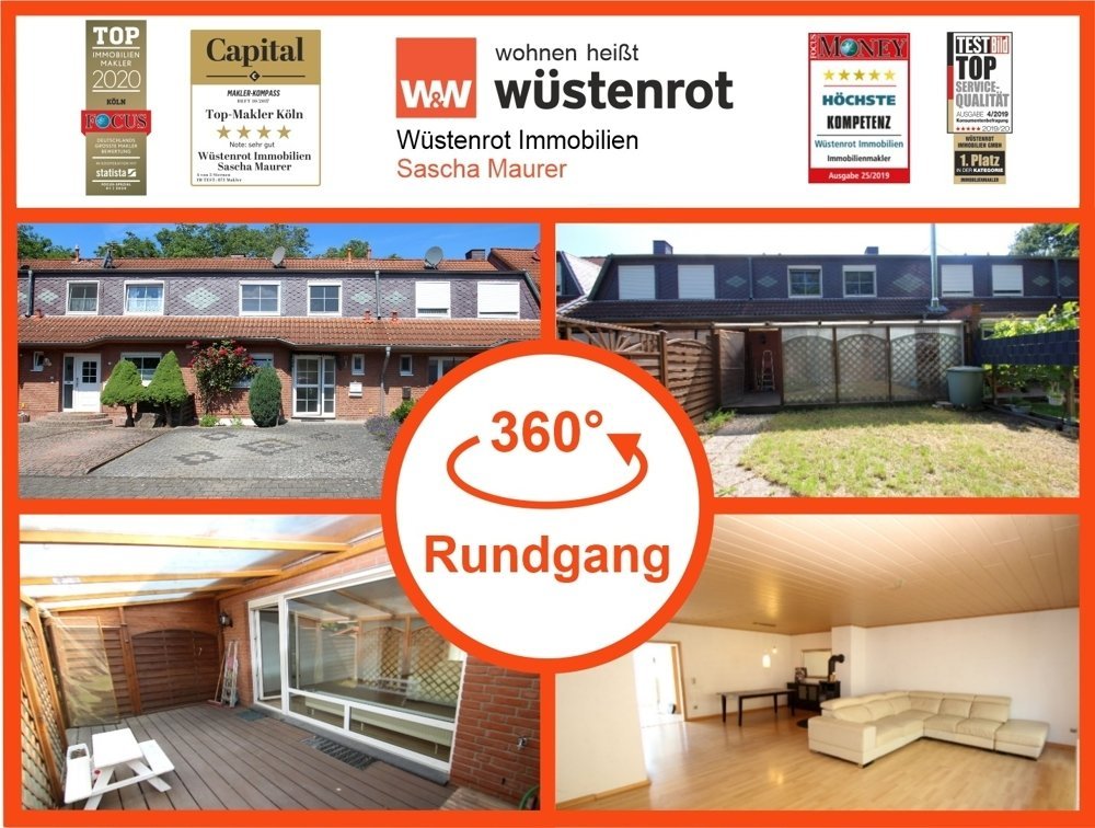 Immobilienangebot - Kerpen - Alle - VERKAUFT: Gut aufgeteiltes Reihenmittelhaus mit überdachter Terrasse und Garten sucht neue/n Eigentümer/in!