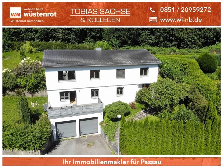 Immobilienangebot - Passau - Alle - Viel Platz für die Familie - Schickes Zweifamilienhaus in begehrter, zentrumsnaher Wohnlage
