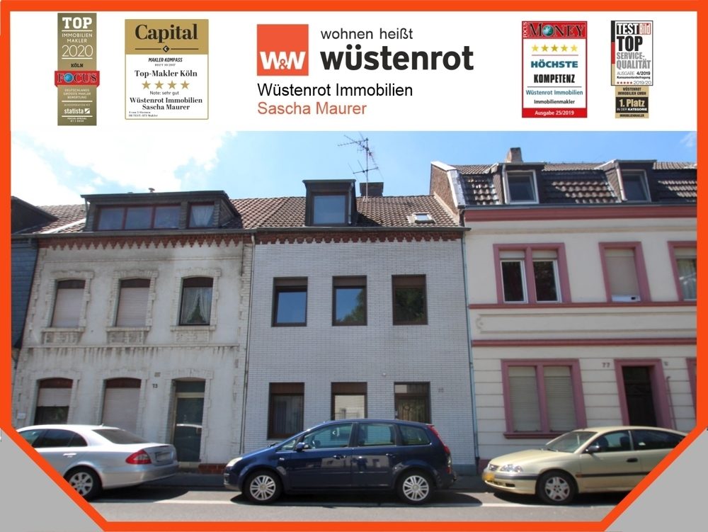 Immobilienangebot - Köln / Weiden - Alle - VERKAUFT: Renovierungsbedürftiges Reihenhaus in Köln-Weiden