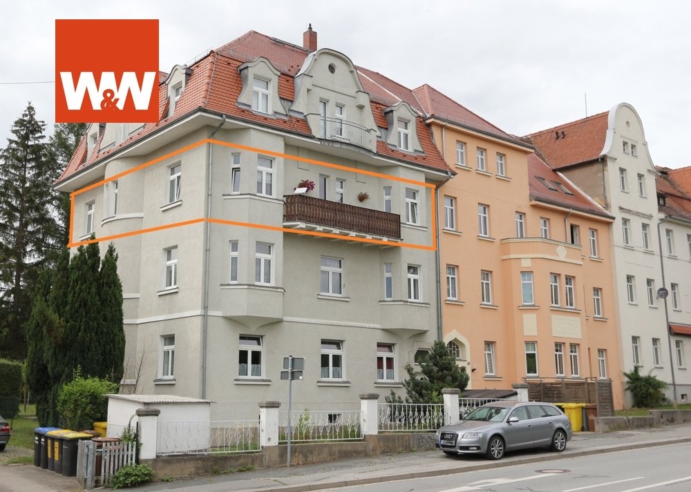 Immobilienangebot - Löbau - Alle - Gepflegte 4-Zimmer Eigentums-Wohnung mit Balkon & Loggia