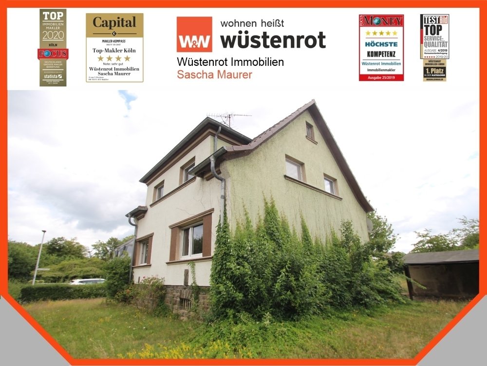 Immobilienangebot - Siegburg - Alle - VERKAUFT: Sanierungsbedürftiges, aber gut geschnittenes Einfamilienhaus!