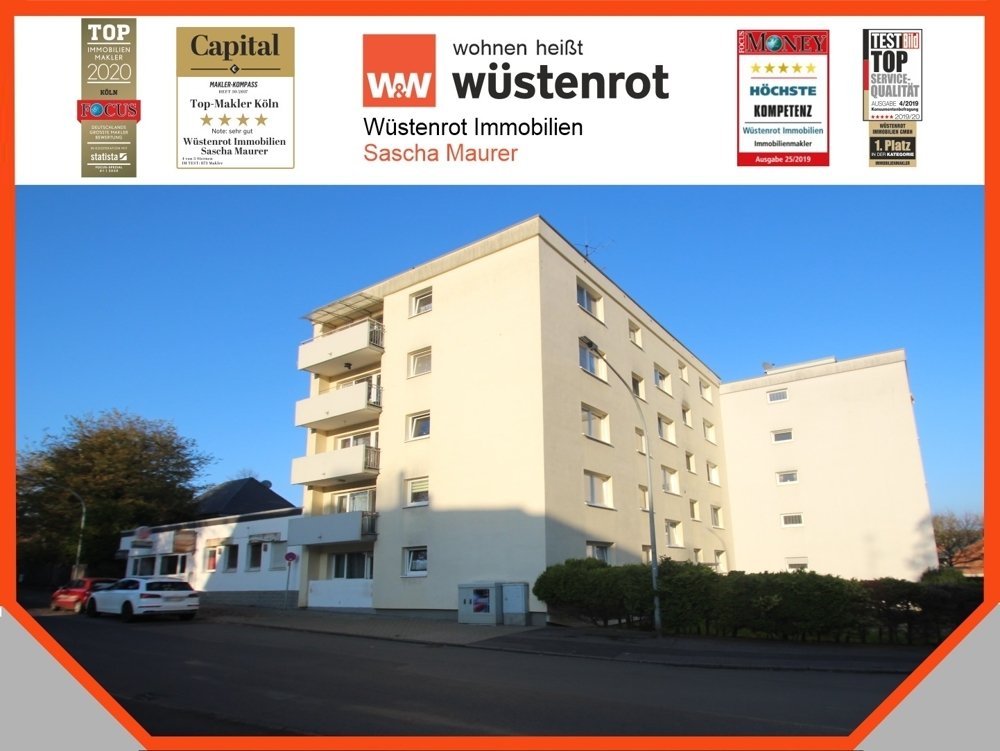 Immobilienangebot - Hürth - Alle - VERKAUFT: Noch vermietete, top gepflegte und sonnendurchflutete 
3-Zimmerwohnung mit Balkon in Alt-Hürth!