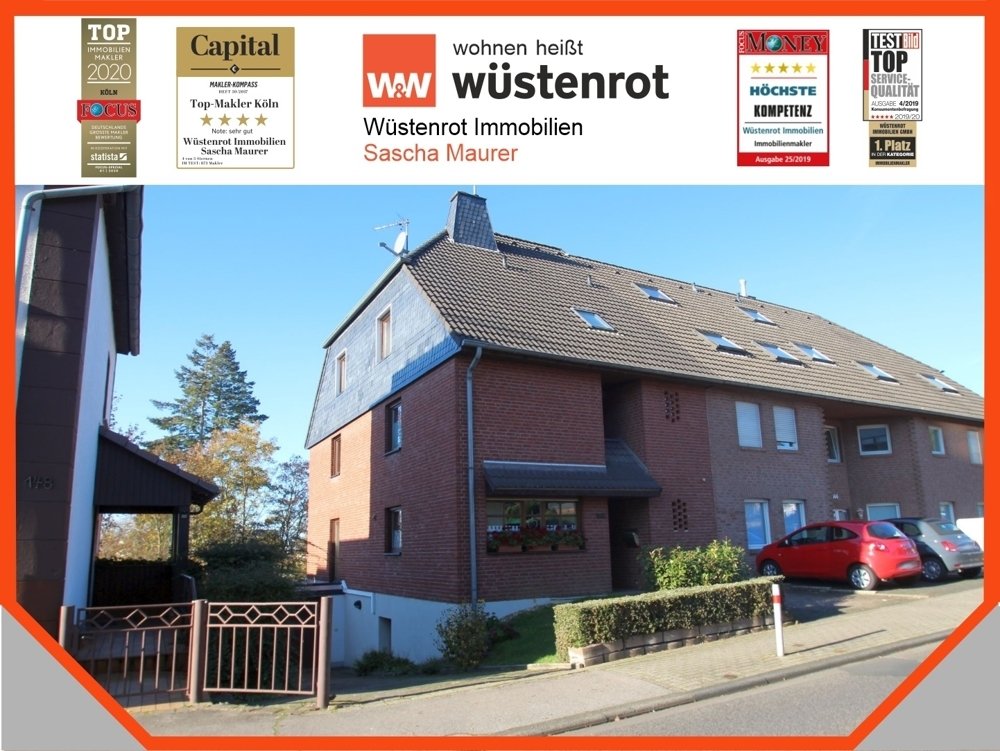 Immobilienangebot - Bergisch Gladbach - Alle - VERKAUFT: Viel Platz für Ihre Familie: Doppelhaushälfte mit Balkon, Terrasse, Garten und hellen Räumlichkeiten sucht neue/n Eigentümer/in!