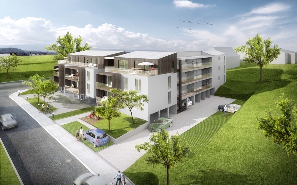 Immobilienangebot - Neukirchen vorm Wald - Alle - 2-Zimmer-Neubauwohnung zur Kapitalanlage oder Eigennutzung in zentraler Lage - Aufzug vorhanden