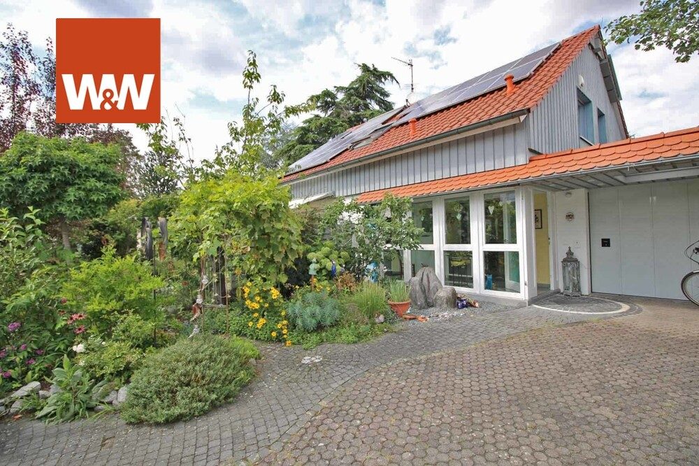 Immobilienangebot - Alsbach-Hähnlein / Sandwiese - Alle - - VERKAUFT - Modernisiertes Einfamilienhaus mit Wintergarten, Garage und wunderschönem Garten