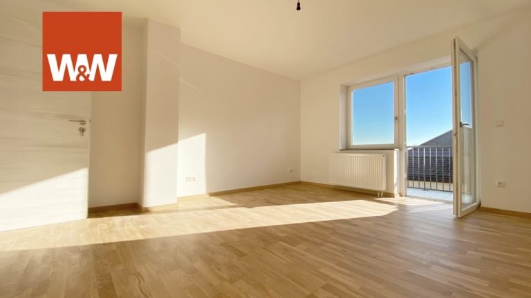 Immobilienangebot - Cham - Alle - Modernes Wohnen in malerischer Idylle  - 2 Zimmerwohnung mit Balkon und Carport