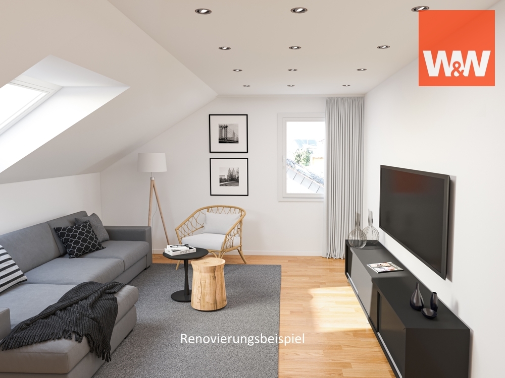 Immobilienangebot - Gaildorf / Großaltdorf - Alle - Helle Dachgeschosswohnung mit Potential...