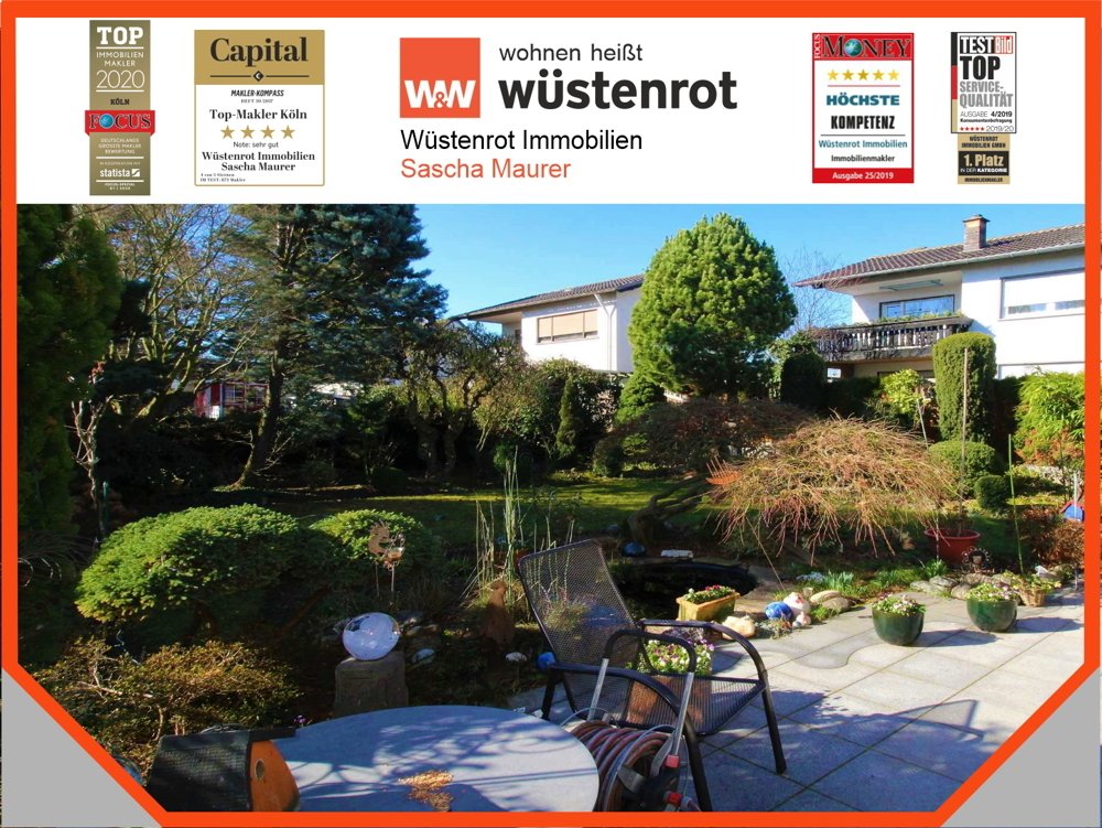 Immobilienangebot - Swisttal / Odendorf - Alle - VERKAUFT: Familientraum mit wunderschönem Garten und Garage in bester Wohnlage. Modernisiert und top gepflegt!