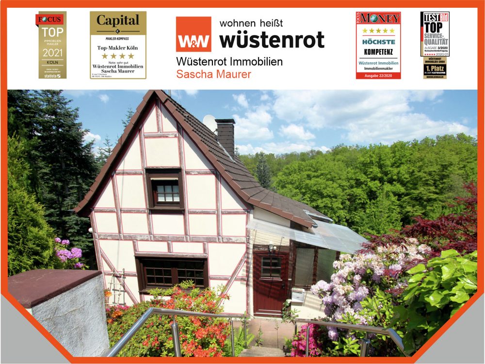 Immobilienangebot - Eitorf - Alle - Reserviert: Freistehendes Einfamilienhaus in idyllischer Lage von Eitorf-Büsch - Optional mit eigenem Wald!
