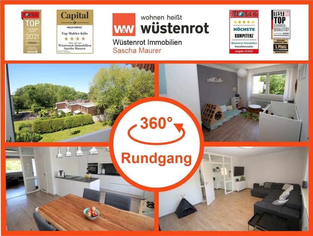 Immobilienangebot - Düsseldorf / Ludenberg - Alle - VERKAUFT:: TOP gepflegte und toll geschnittene Eigentumswohnung!