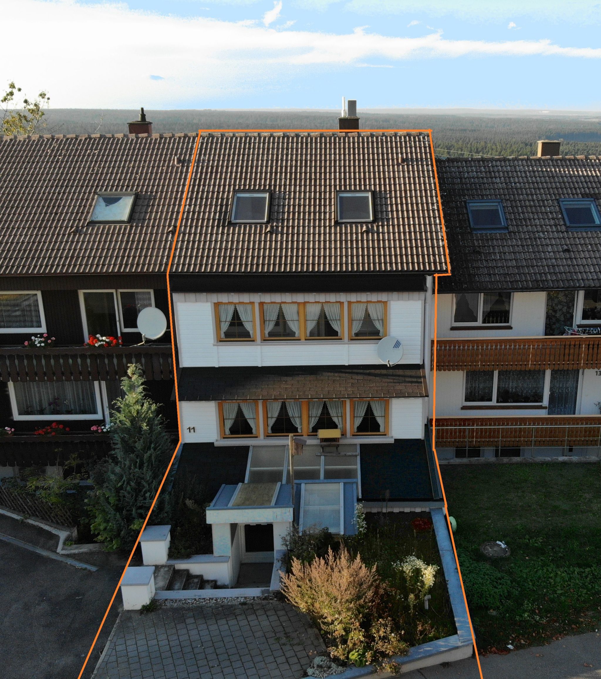 Immobilienangebot - Schopfloch - Alle - Großzügiges Reihenmittelhaus mit Varianten und herrlichem Weitblick!
