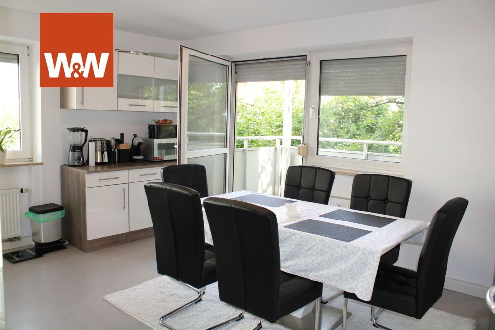 Immobilienangebot - Ingolstadt - Alle - Ideal geschnittene 2-Zi.-Whg. mit 2 Balkonen (!) und Einzelgarage