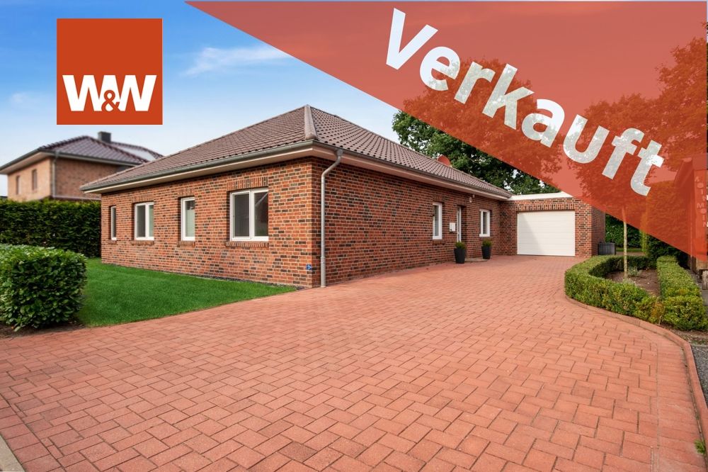 Immobilienangebot - Westoverledingen / Flachsmeer - Alle - Häufig gesucht,hier gefunden! Gr Bungalow mit gehobener Ausstattung. Mehrgenerationenwohnen möglich!