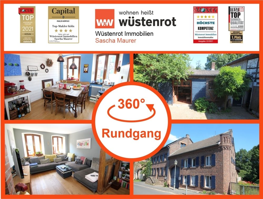Immobilienangebot - Mechernich / Kommern - Alle - VERKAUFT: TOP Gelegenheit 2 für 1:  Vierkanthof mit Charakter und separatem Haus