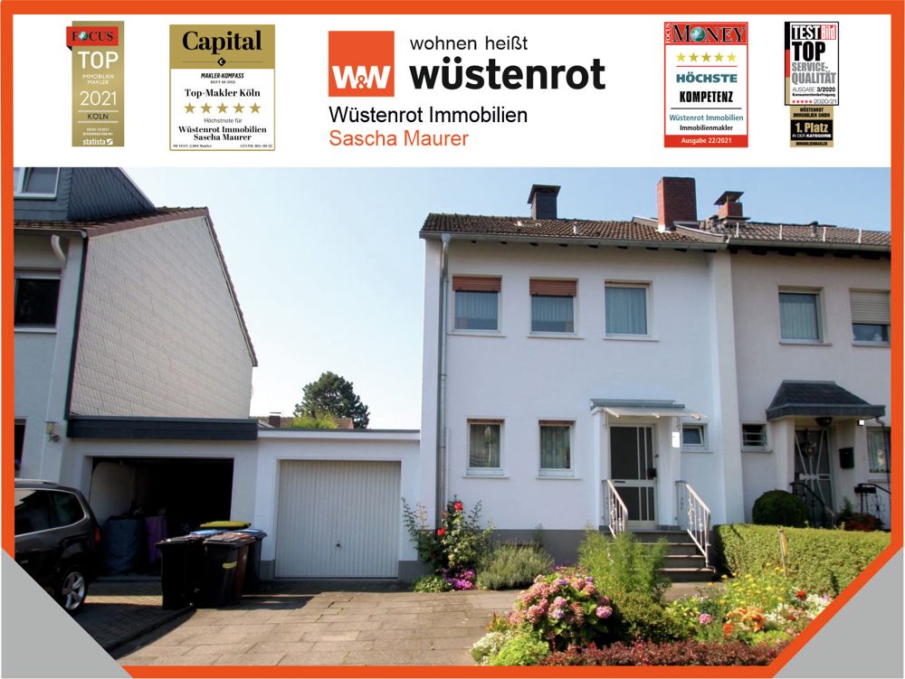 Immobilienangebot - Köln / Sürth - Alle - VERKAUFT: 3D: TOP-Lage: Charmante Doppelhaushälfte mit An- und Ausbaupotential, Terrasse, Garten in Köln-Sürth