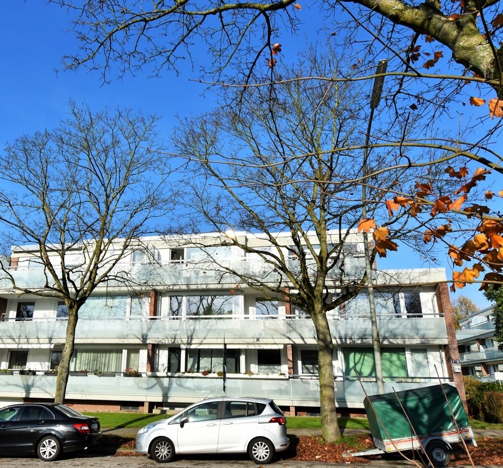 Immobilienangebot - Hamburg / Kirchsteinbek - Alle - Helle 2,5-Zi.-ETW m. Balkon u. Stellpl.