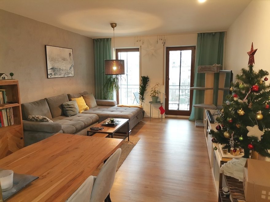Immobilienangebot - Fürth - Alle - Schicke 3-Zimmer-Wohnung mit großem Balkon und TG-Stellplatz in zentraler Lage von Fürth.