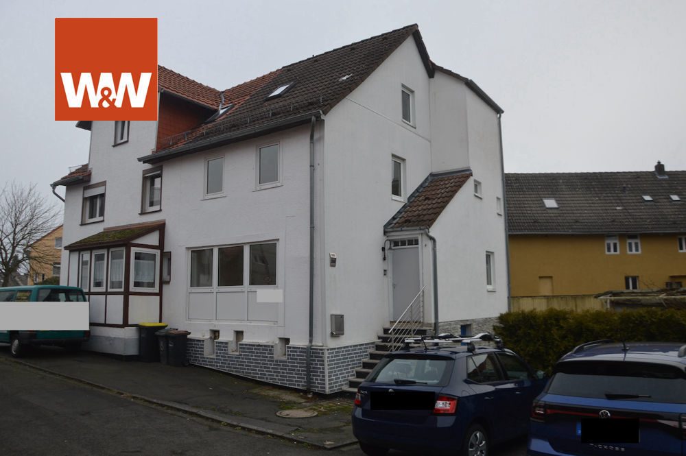 Immobilienangebot - Kassel / Nordshausen - Alle - Renovierungsbedürftige Fachwerk-DHH im Herzen von Nordshausen mit großer Bastlergarage
