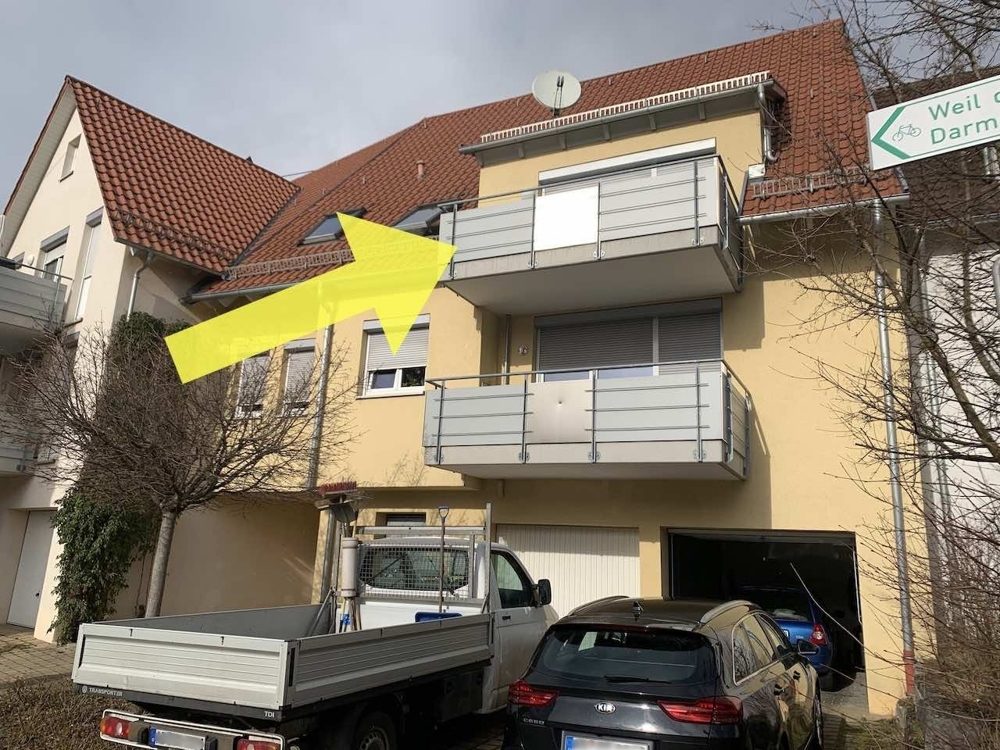 Immobilienangebot - Böblingen / Dagersheim - Alle - Top Wohnung mit Balkon und Garage zur Kapitalanlage