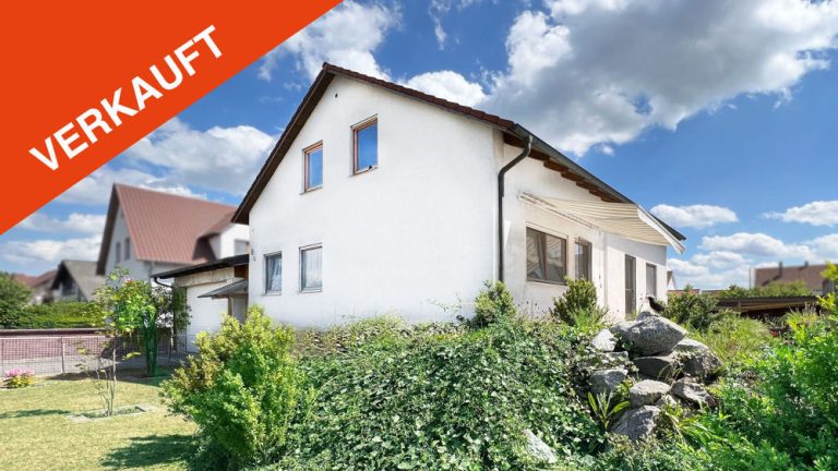 Immobilienangebot - Schwandorf - Alle - Hier können Sie wachsen - Einfamilienhaus mit Nebengebäude in ruhiger Lage in Schwandorf