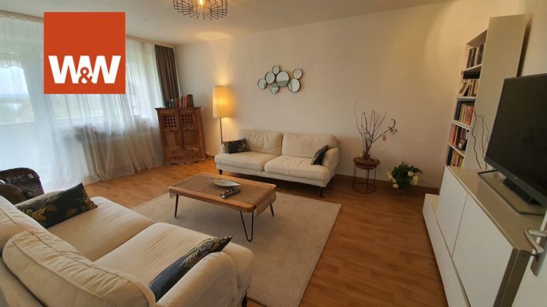 Immobilienangebot - Frankfurt am Main / Hausen - Alle - Attraktive modernisierte 4-Zimmer
Wohnung mit Skyline-Blick