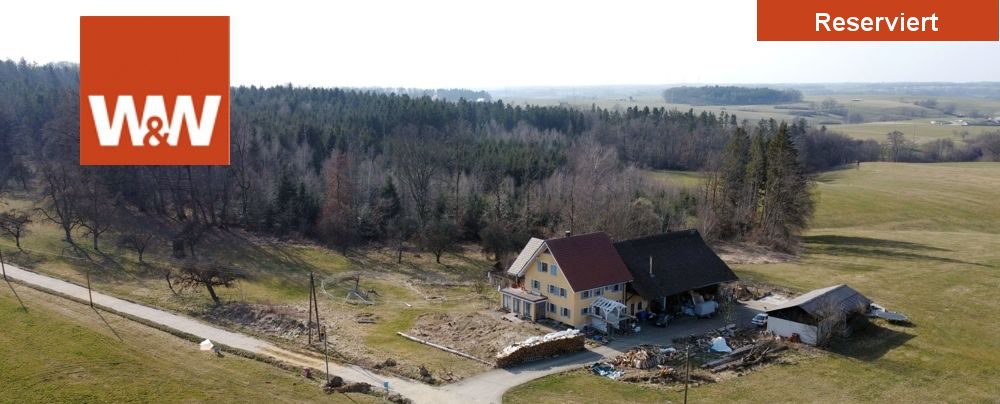 Immobilienangebot - Aalen - Alle - Zweifamilienhaus mit  ca. 100.000 m² landwirtschaftlicher Fläche und Waldgrundstück in  Aalen