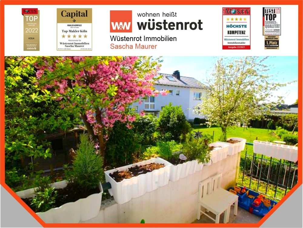 Immobilienangebot - Wuppertal - Alle - VERKAUFT: Sanierte 3-Zimmer Eigentumswohnung mit Süd-Balkon und eigenem Stellplatz