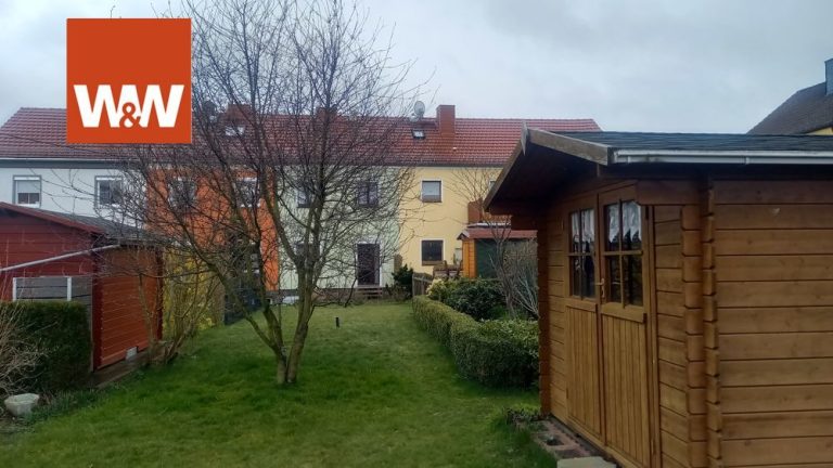 Immobilienangebot - Mittweida - Alle - Haus (Reihenmittelhaus) mit Garten und in bester Wohnlage von Mittweida zu kaufen.