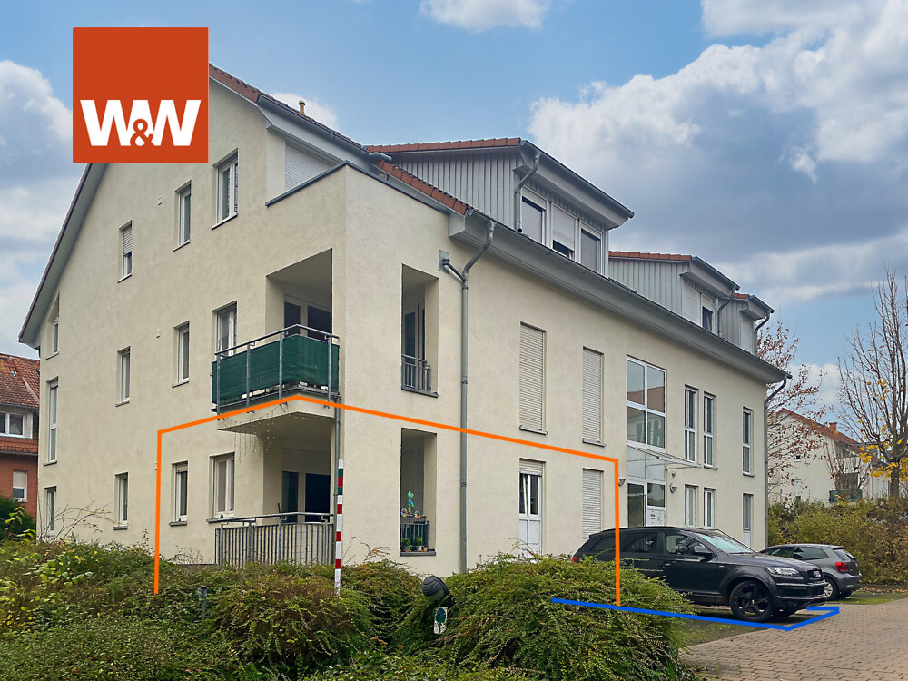Immobilienangebot - Ludwigsfelde - Alle - Single Traum Einzimmerwohnung, Loggia, Stellplatz, >frei für Eigennutzung nach Vereinbarung<