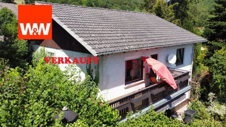 Immobilienangebot - Biedenkopf / Kombach - Alle - Kleines Einfamilienhaus in Top Lage von Kombach