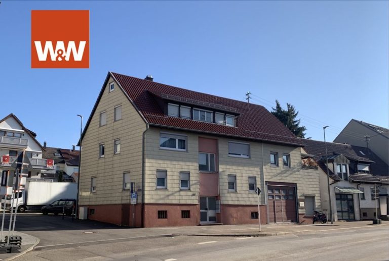 Immobilienangebot - Wernau am Neckar - Alle - Wohn- und Geschäftshaus in zentrumsnaher Lage