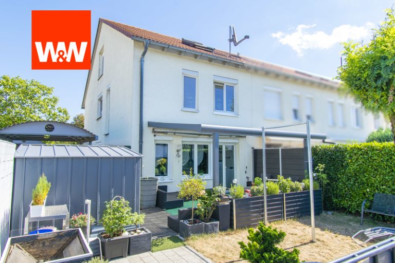 Immobilienangebot - Stuttgart - Alle - Reihenendhaus in Stammheim-Nord - 
ruhiges Wohnen für die große Familie