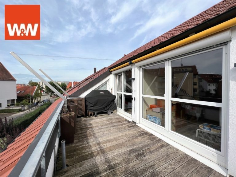 Immobilienangebot - Neusäß - Alle - Traumhafte Dachterrassenwohnung in Neusäß
nahe dem Klinikum Augsburg