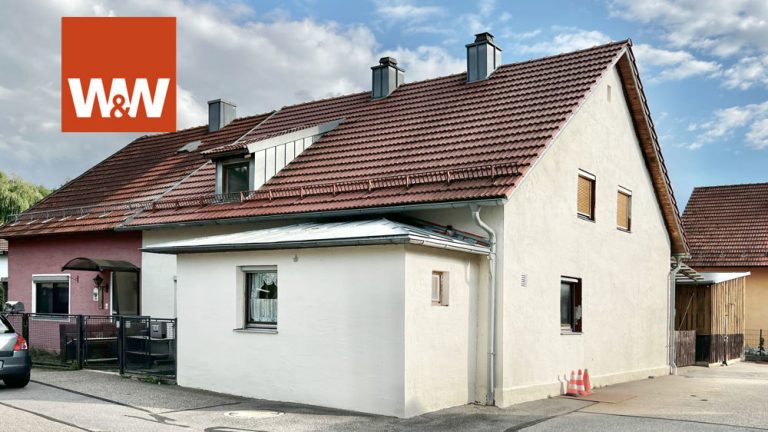 Immobilienangebot - Bach an der Donau - Alle - Schnäppchen!
Gemütliche, renovierungsbedürftige DHH in Bach a. d. Donau nahe Neutraubling