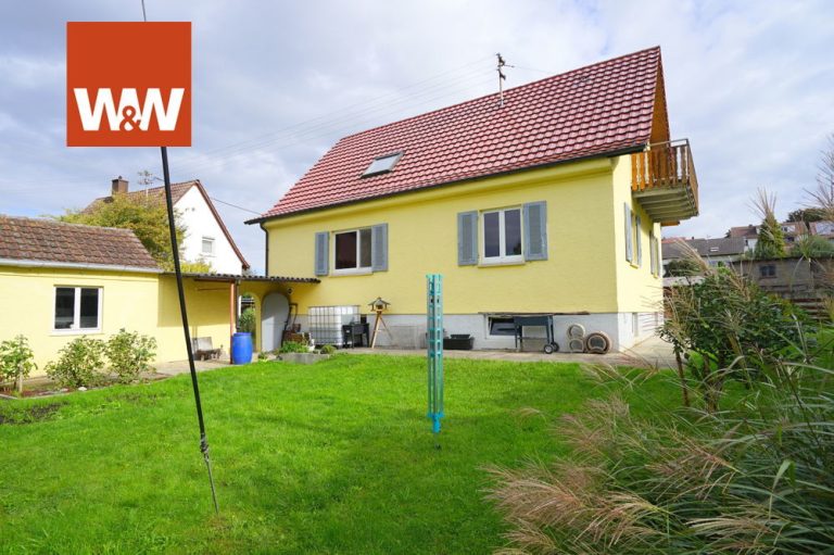 Immobilienangebot - Laupheim - Alle - Freistehendes Einfamilienhaus mit Charme!