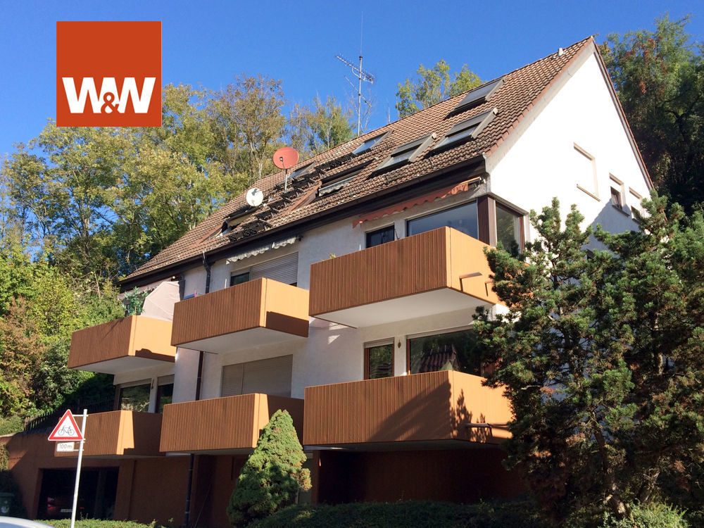 Immobilienangebot - Stuttgart - Alle - Wunderschön gelegene 4-Zimmer-Maisonette–Wohnung in Stuttgart!