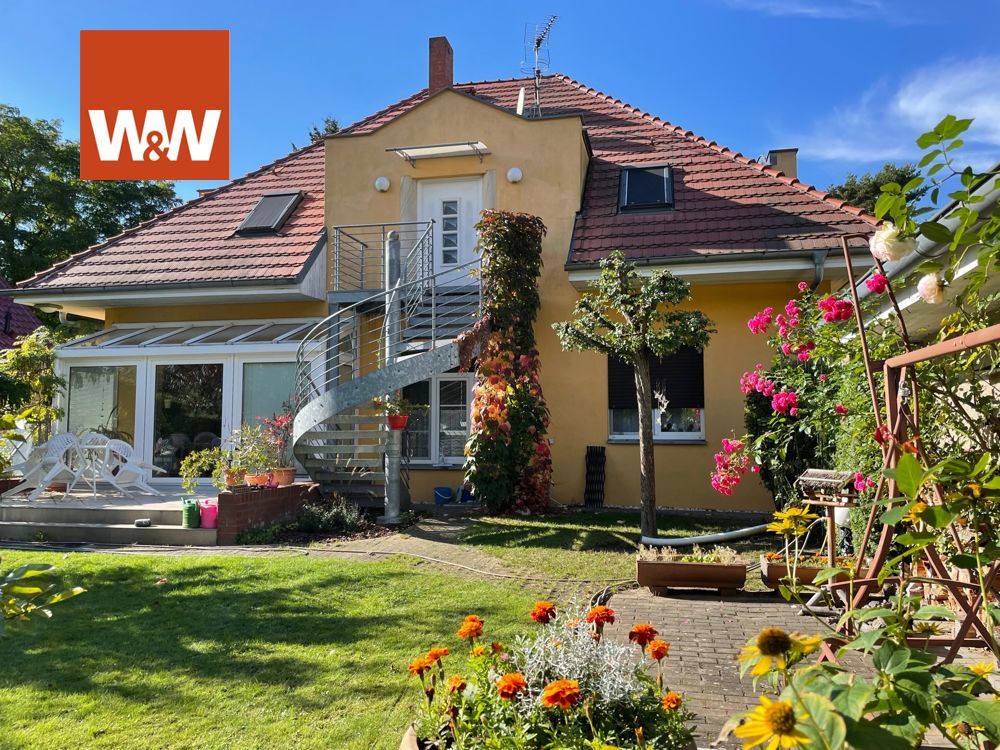 Immobilienangebot - Potsdam / Fahrland - Alle - Zauberhaftes Familienparadies in Potsdam (Mehrgenerationen) ruhig und zentral zu verkaufen!