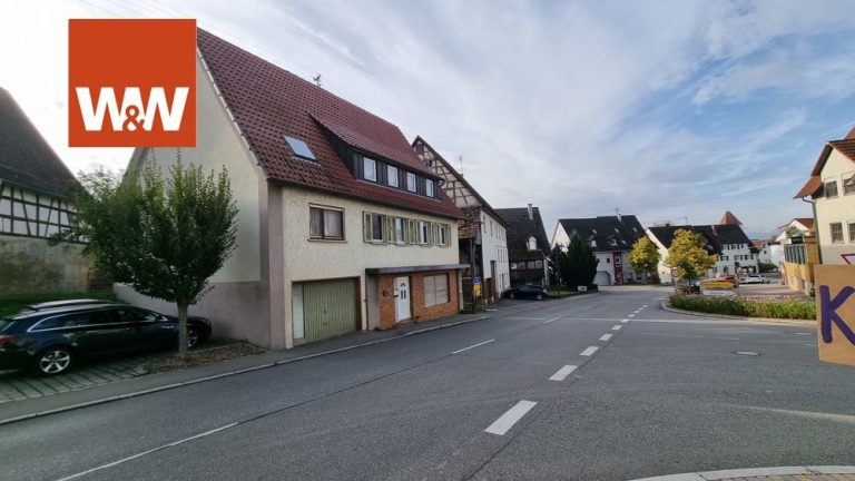 Immobilienangebot - Eutingen im Gäu - Alle - Das solide Mehrgenerationenhaus mit pflegeleichtem Grundstück im Herzen von Eutingen im Gäu.