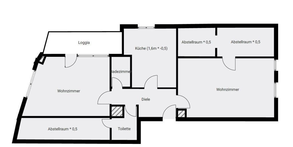 Immobilienangebot - Ansbach - Alle - Ensemble aus drei Wohnhäusern. Größtenteils bezugsfrei, im Sanierungsgebiet.
