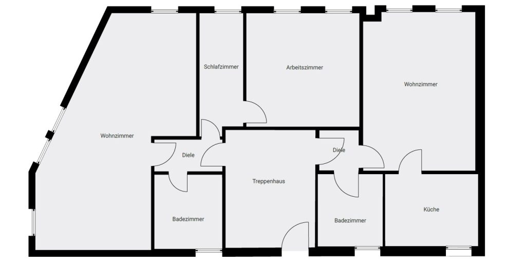 Immobilienangebot - Ansbach - Alle - Ensemble aus drei Wohnhäusern. Größtenteils bezugsfrei, im Sanierungsgebiet.