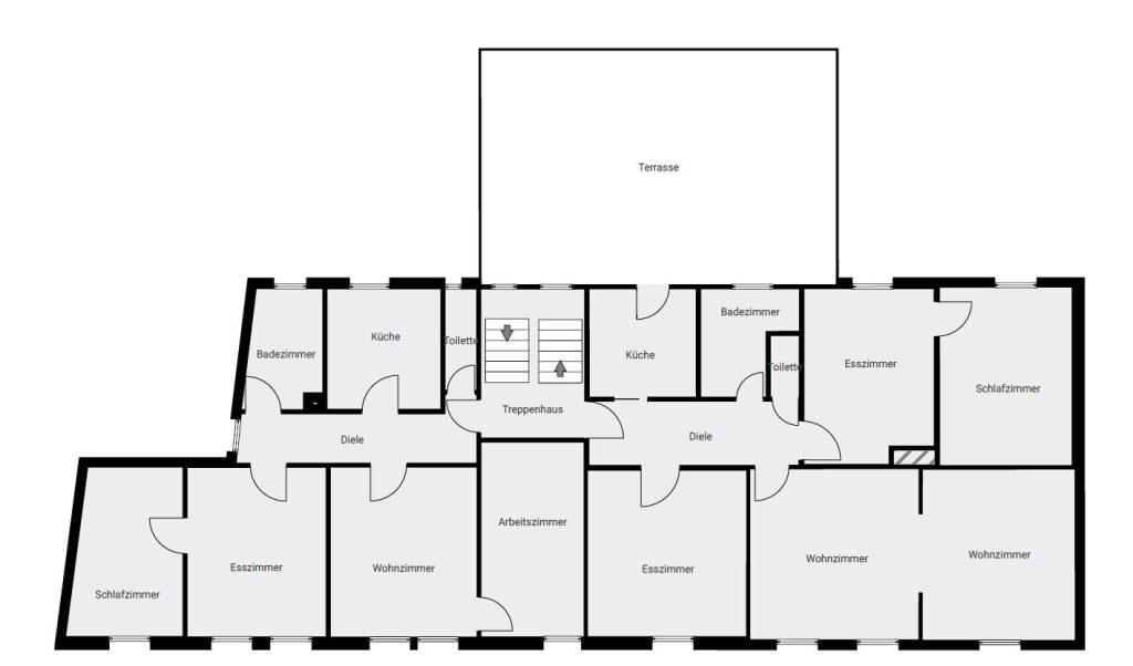 Immobilienangebot - Ansbach - Alle - Ensemble aus drei Wohnhäusern. Größtenteils bezugsfrei, im Sanierungsgebiet.