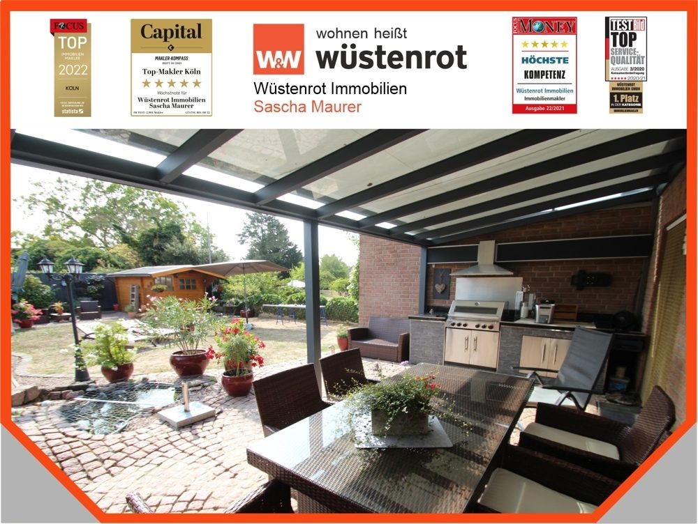 Immobilienangebot - Elsdorf - Alle - VERKAUFT: Mit 3D: Ruhig und zentral: TOP gepflegte Doppelhaushälfte mit Terrasse und Garten in Elsdorf!