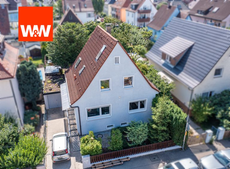 Immobilienangebot - Kornwestheim - Alle - Freistehendes Einfamilienhaus mit tollem Garten in guter Wohnlage