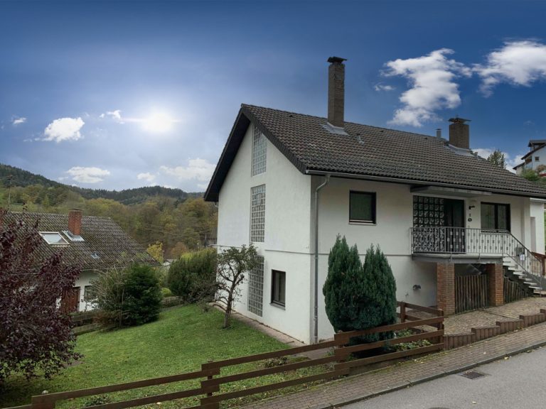 Immobilienangebot - Heiligkreuzsteinach - Alle - Käuferprovisionsfrei! Freistehendes Einfamilienhaus mit Einliegerwohnung in sonniger Lage!