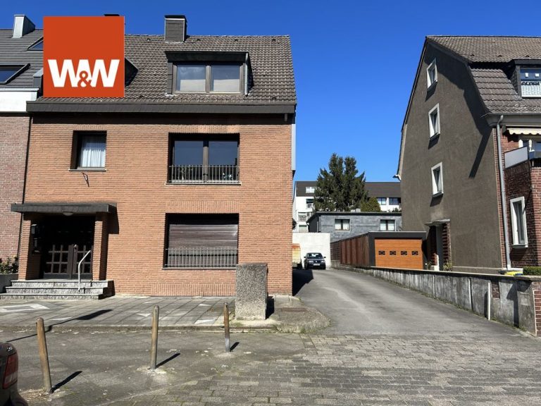 Immobilienangebot - Düsseldorf / Urdenbach - Alle - Investoren aufgepasst: 14082 m2 Baugrundstück inklusive 2 Mehrfamilienhäusern in Urdenbach