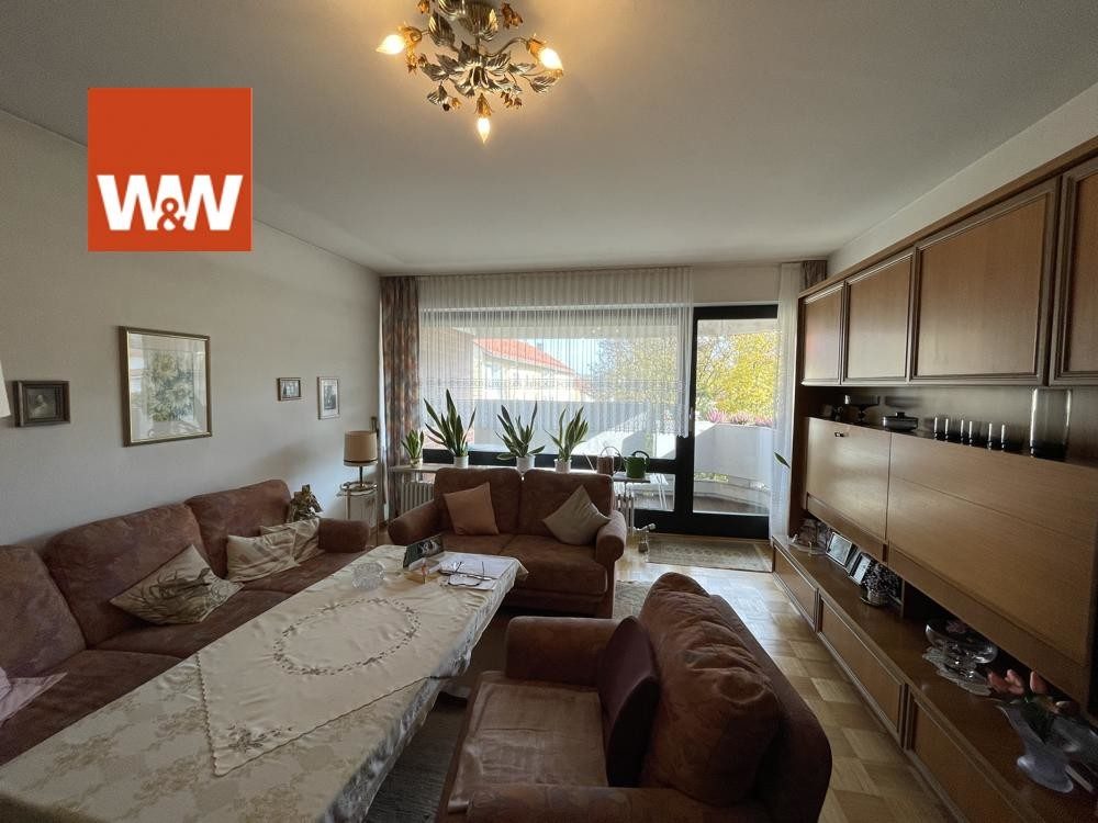 Immobilienangebot - Passau - Alle - Gepflegte 2-Zimmerwohnung mit Balkon und Keller in ruhiger Lage / Aufzug vorhanden