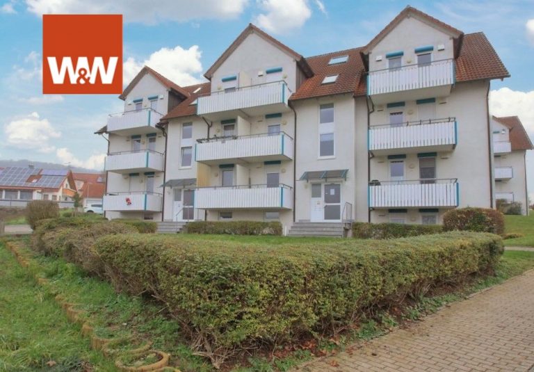 Immobilienangebot - Tauberbischofsheim - Alle - Attraktive 3-Zimmer-Wohnung mit Terrasse und TG-Stellplatz in ruhiger Stadtrandlage zu verkaufen.